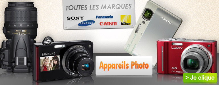 Notre sélection appareils photo