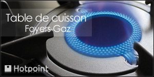 Table gaz hotpoint