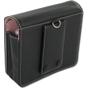 photo Etui en cuir pour GPS écran 3.5  (intérieur rose)