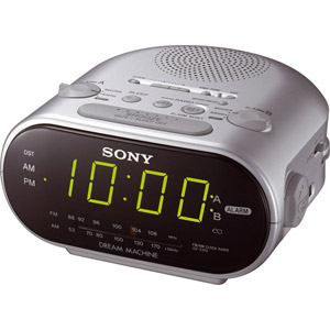 Radio r&eacute;veil SONY ICF-C318S