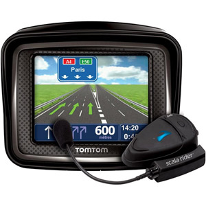 GPS TOMTOM RIDER Pro Europe (avec kit oreillette Bluetooth)