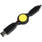 Photos Cordon rétractable FireWire 6/4 M/M