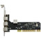 Photos Carte PCI 2 ports USB 2.0 chipset NEC
