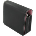  Etui en cuir pour GPS écran 3.5  (intérieur rose)