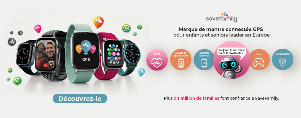 SaveFamily Montre connectée