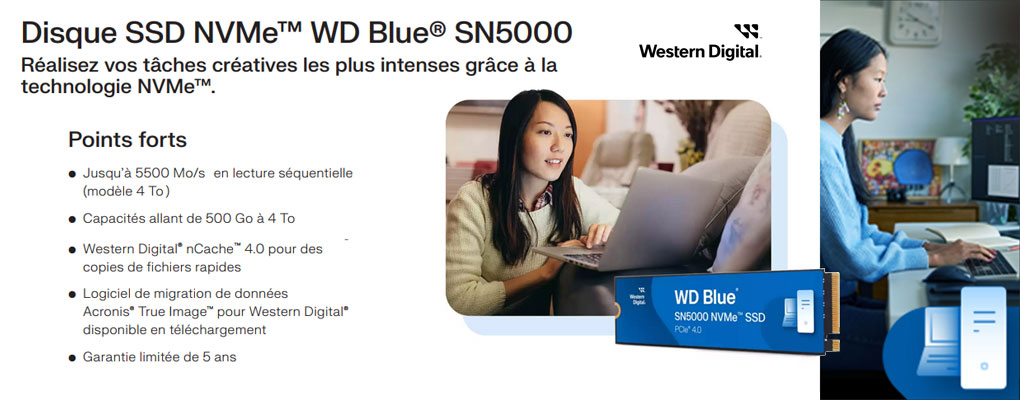 WD Blue SN5000 SSD