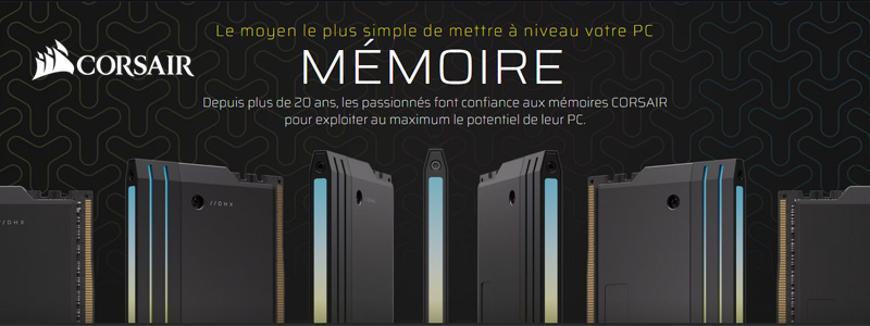 Mémoire CORSAIR