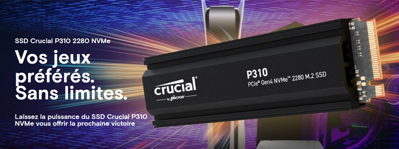 CRUCIAL P310 SSD