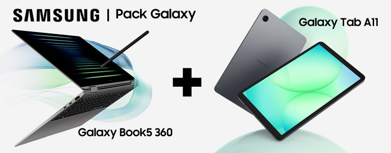 Bundle SAMSUNG GalaxyBook5 360 + Tab A9+