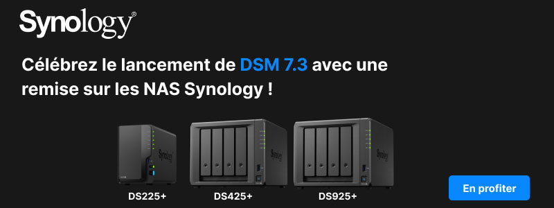 Synology Promos DSM 7.3
