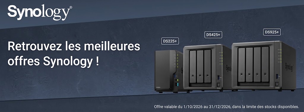 SYNOLOGY Promo DiskStation Octobre