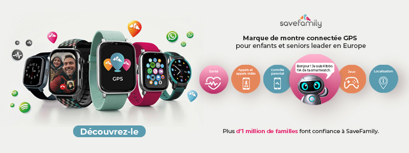 SaveFamily Montre connectée