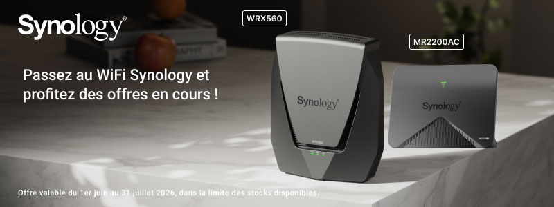 Promotions été SYNOLOGY Routeurs