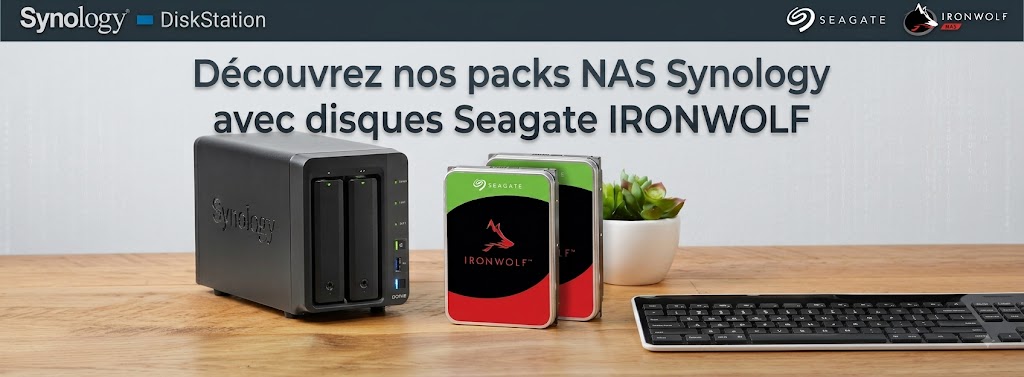 Bundle Synology + HDD IronWolf