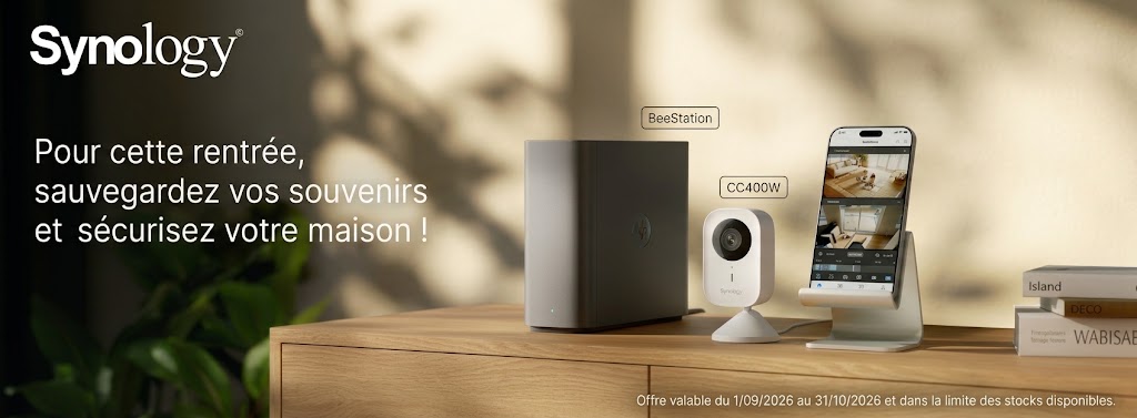 Synology - Promo Septembre Octobre 2026