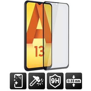 photo Protection écran Samsung Galaxy A13, verre trampé