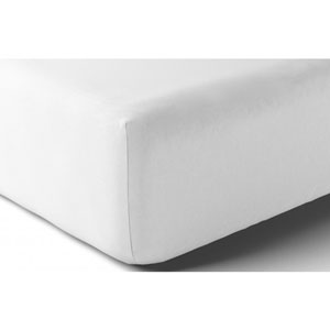 ANNE DE SOLENE Drap housse Drap housse Vexin 90x200cm blanc Percale 80F