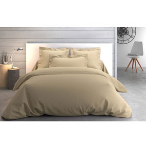 ANNE DE SOLENE HOUSSE DE COUETTE Vexin Beige Anne de Sol&egrave;ne