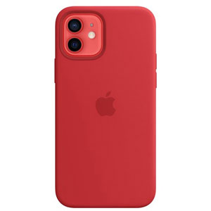 photo Coque Silicone MagSafe Iphone 12/12 Pro - Rouge