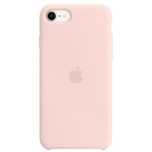 photo Coque en silicone pour iPhone SE - Rose craie