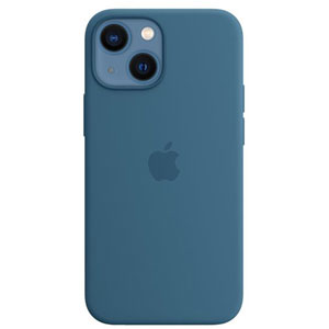 Coque silicone MagSafe iPhone 13 mini - Bleu clair