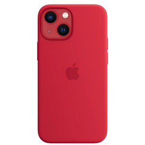 photo Coque silicone MagSafe iPhone 13 mini - Rouge