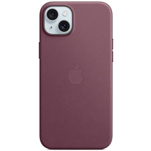 photo Coque protection en tissage, Iphone 15+, mûre