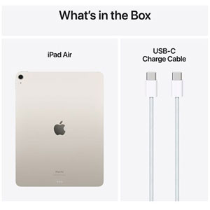 iPad Air Wi-Fi - 13p / 256Go / Starlight