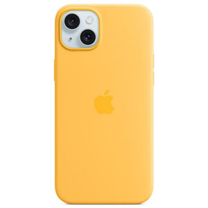 photo Case silicone - Iphone 15 plus - jaune