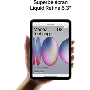 iPad Mini Wi-Fi (2024) 8.3p - 256Go / Violet