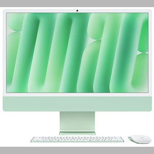 iMac 4.5K Retina 24p - M4-8c / 16Go / 256Go / Vert