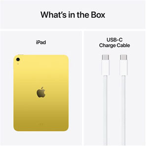 iPad A16 Wi-Fi - 11p / 128Go / Jaune