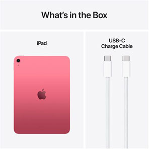iPad A16 Wi-Fi - 11p / 512Go / Rose