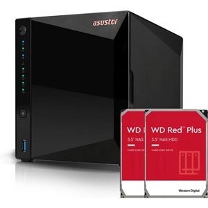 DRIVESTOR 4 Pro Gen2 + 2 x WD Red Plus 2To