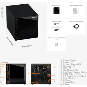 DRIVESTOR 4 Pro Gen2 + 2 x WD Red Plus 2To