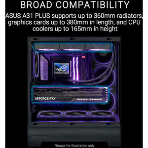 A31 PLUS TG ARGB - Noir