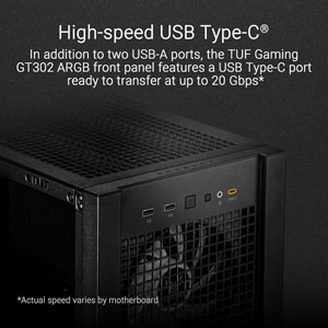 TUF Gaming GT302 ARGB - Noir