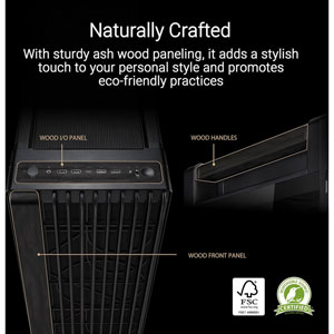 ProArt PA602 Wood Edition Metal Panel - Noir