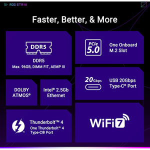 ROG STRIX B860-I GAMING WIFI