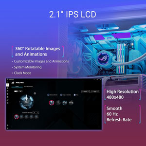 ROG STRIX LC III 360 ARGB LCD White Edition