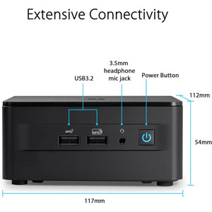NUC 13 Pro Tall Kit RNUC13L3HV500000I - i5 1350P
