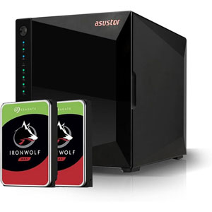 NIMBUSTOR 4 G2 AS5404T + 2 x Seagate IronWolf 10To