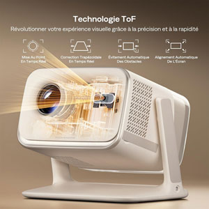 BOOM Mini - projecteur intelligent Google TV