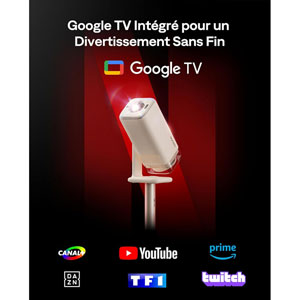 BOOM air - Projecteur compatible Google TV Air