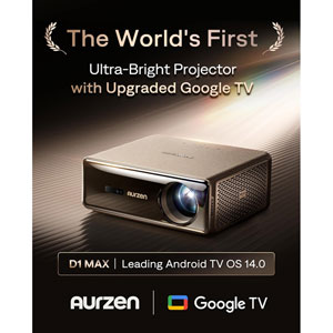 EAZZE D1 MAX - Projecteur compatible Google TV