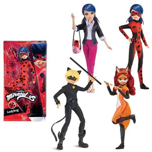 Miraculous Ladybug 26 cm (modèle aléatoire)