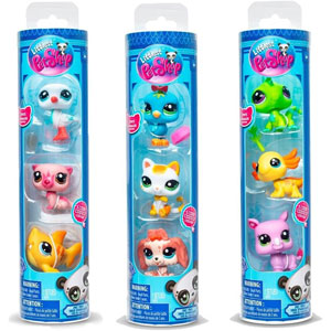 photo Littlest Pet Shop - Tube De 3 Pets Surprise