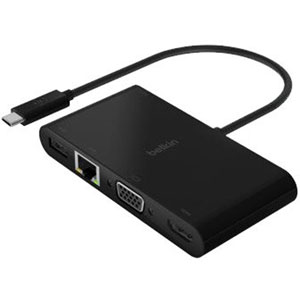 photo Adaptateur USB-C multimédia + recharge (100 W)