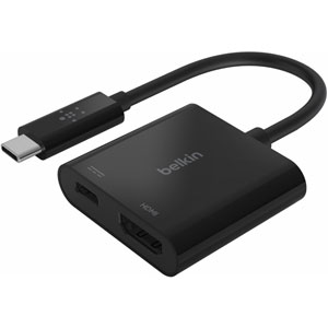 photo Adaptateur USB-C vers HDMI + recharge