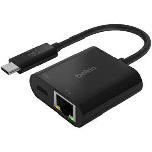 photo Adaptateur USB-C/Ethernet + recharge